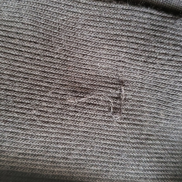 7 For All Mankind Oversized Modal and Silk Lightweight V-neck Sweater, Size XS - Picture 9 of 11